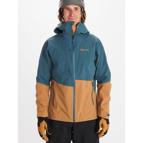 Marmot EVODry Torreys Jackets - Mens Rain Jacket Blue Grey CA9142680 Canada